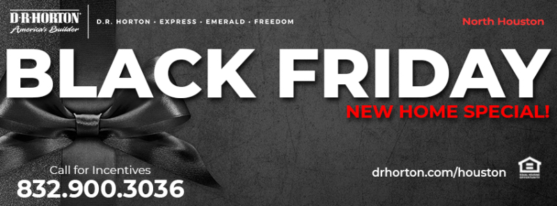 D.R. Horton Black Friday Promotion