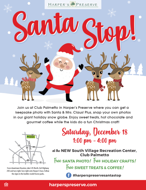 Harper's Preserve Santa Stop