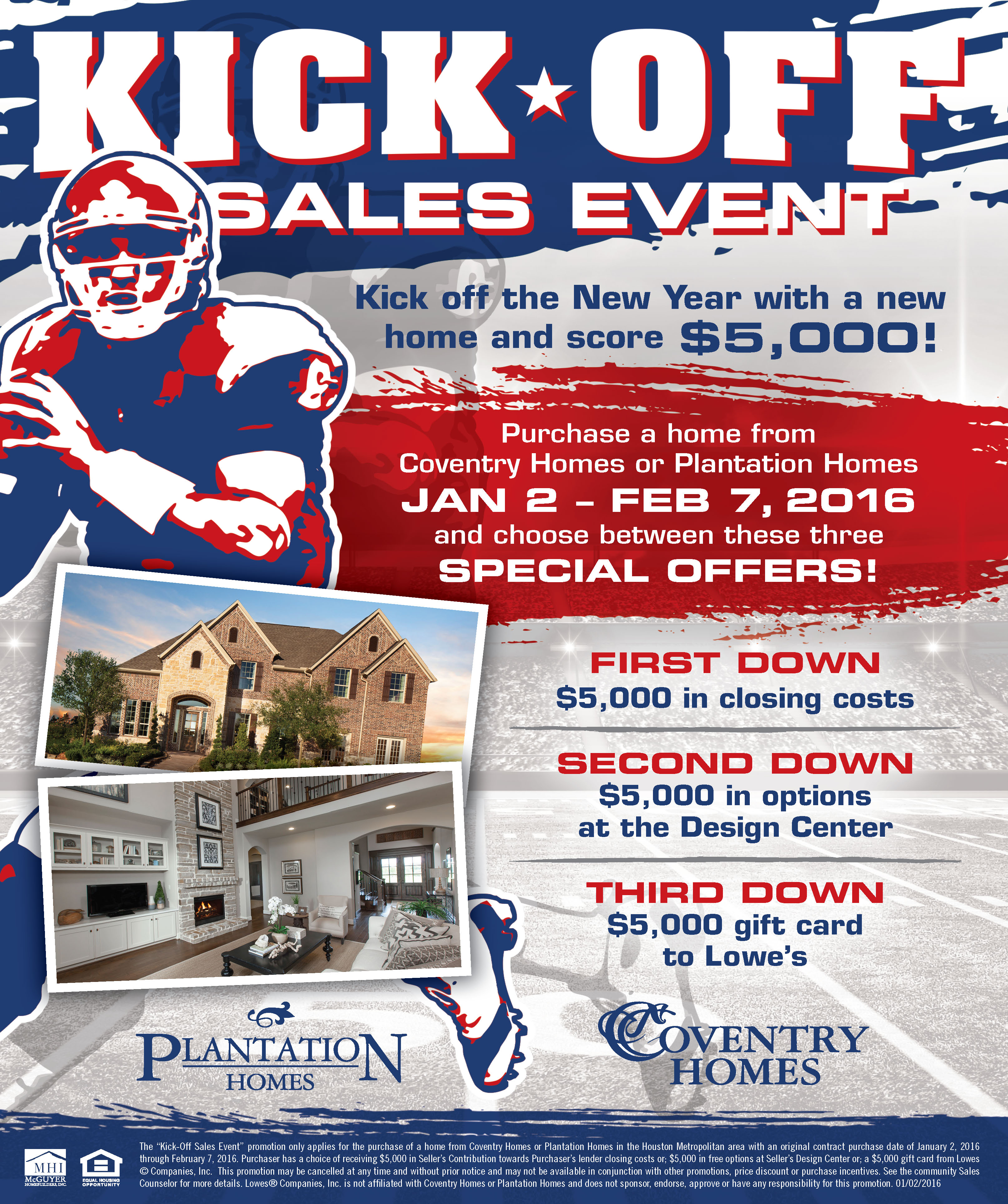 Plantation Homes Kick-Off Sales Event 2016