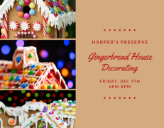 Gingerbread House Event