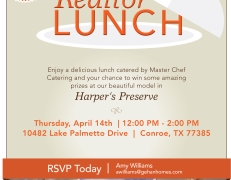Gehan Homes Realtor Lunch Harper's Preserve