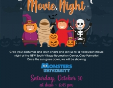 Harper's Preserve Halloween Movie Night