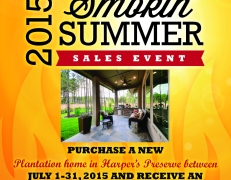 Smokin' Summer Sales Event from Plantation Homes