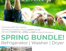 D.R. Horton's Spring Bundle