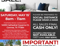 D.R. Horton Model Home Furniture Sale